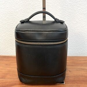 Chanel Black Lambskin Vanity